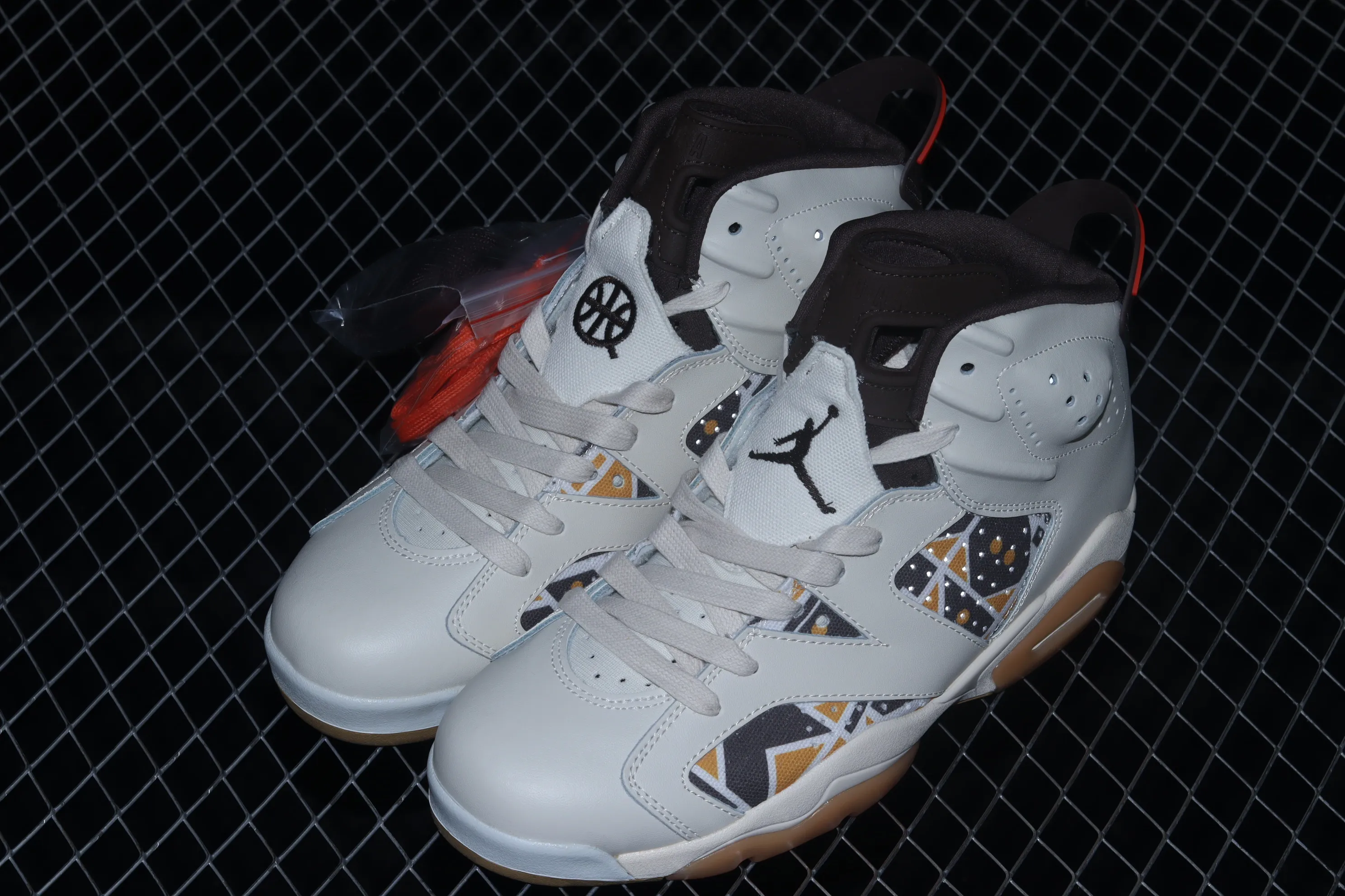All categories Air Jordan Jordan series basketball shoes Air Jordan 6 Air Jordan 6 "Quai 54" AJ6 Joe 6 brown street ball CZ4152-100